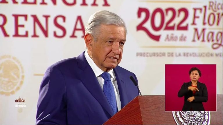 En la imagen, el presidente AMLO en conferencia de prensa. Foto: Gobierno de México