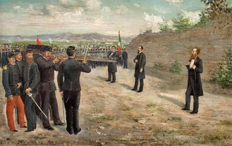 Niños Héroes en Chapultepec