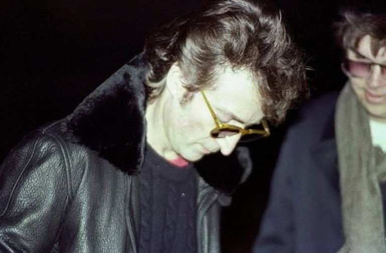 David Chapman con John Lennon 