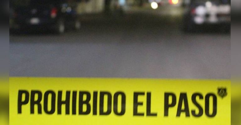 Acordonan el sitio del crimen