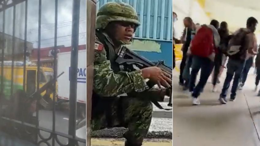 VIDEOS: Fuego cruzado entre autoridades y sicarios deja una víctima mortal; reportan 3 detenidos