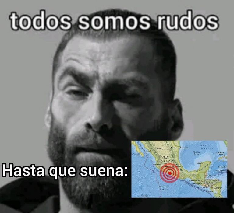 Memes sobre el sismo. Foto: Twitter
