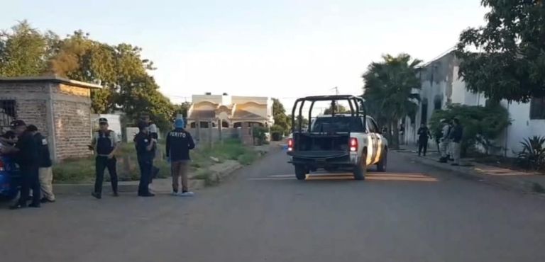 Autoridades se movilizaron por un homicidio en Ciudad Obregón. Foto: Facebook