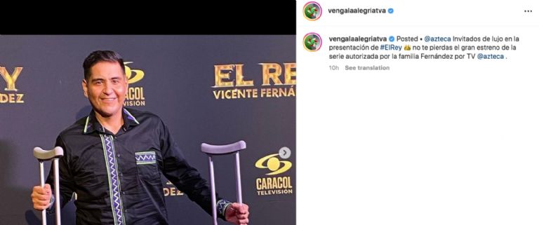 Instagram @vengalaalegriatva