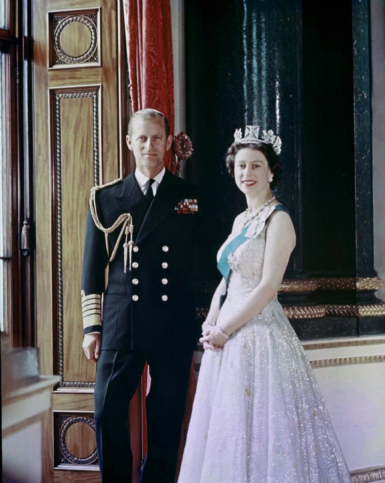 En la imagen, la reina Isabel II y el príncipe Felipe de Edimburgo. Foto: Internet