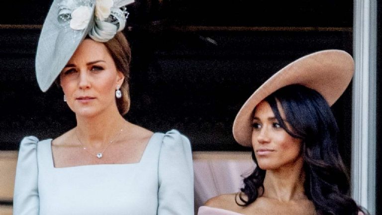 Fotografía de Meghan y Kate Middleton