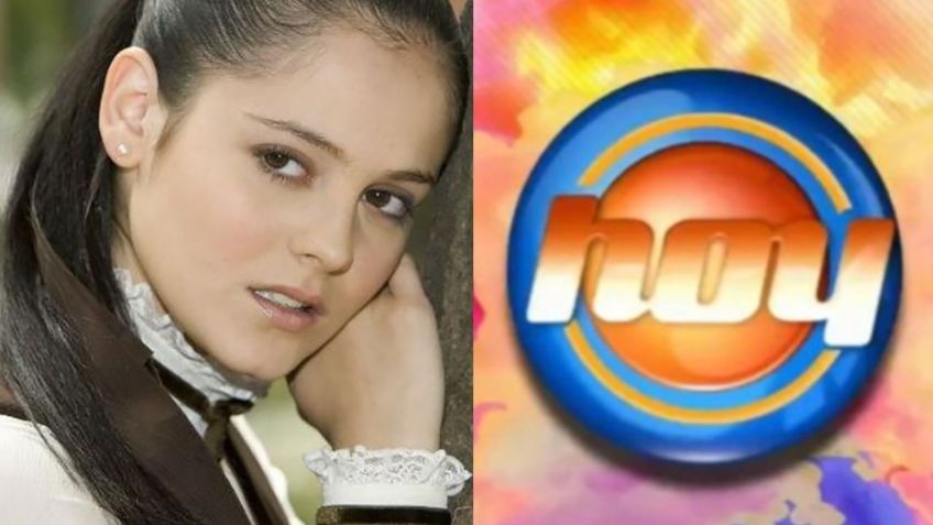 Ciega y enferma: Tras 13 años desaparecida de Televisa y subir 20 kilos, actriz 'regresa' a 'Hoy'