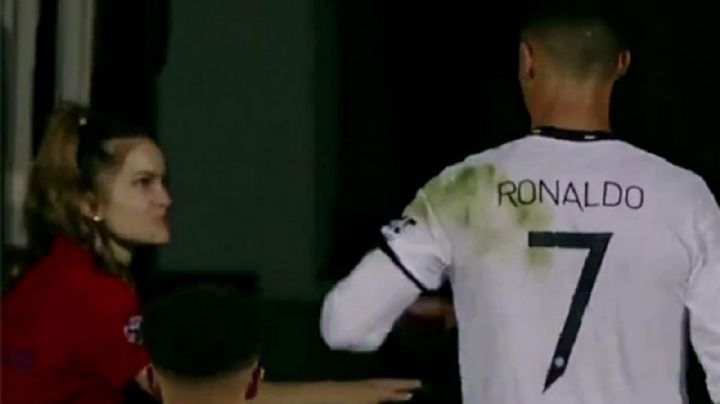Otra de Cristiano Ronaldo: Desprecia a aficionada que le pidió foto en partido de Europa League