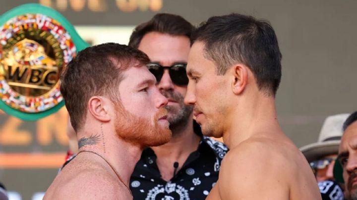 Todo listo para la trilogía Canelo-Golovkin; ambos boxeadores superan la báscula