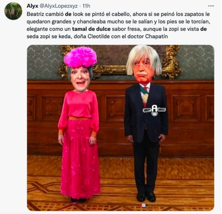 Tuit Beatriz Gutiérrez