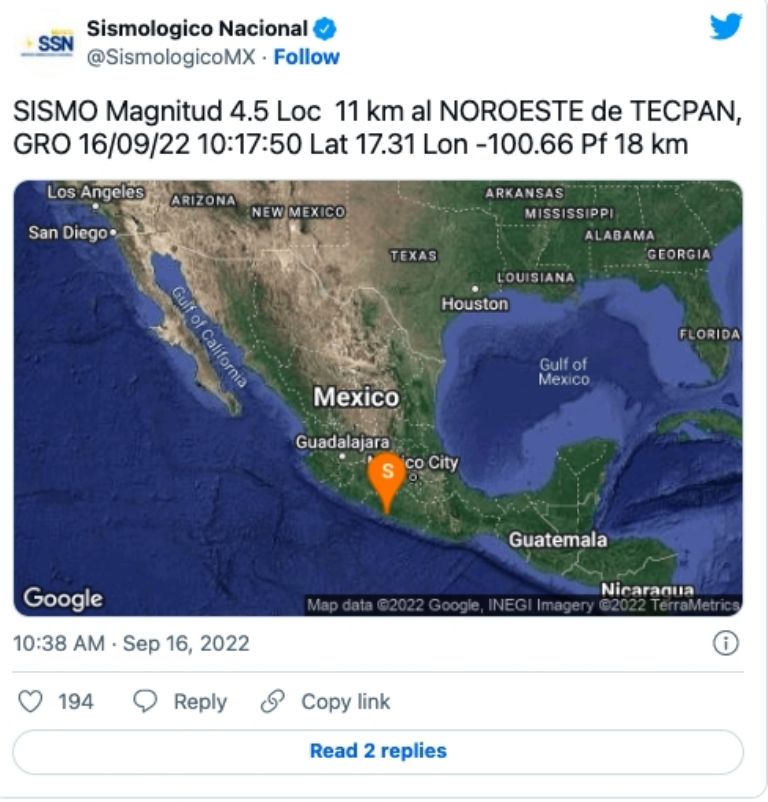 Sismo Guerrero 