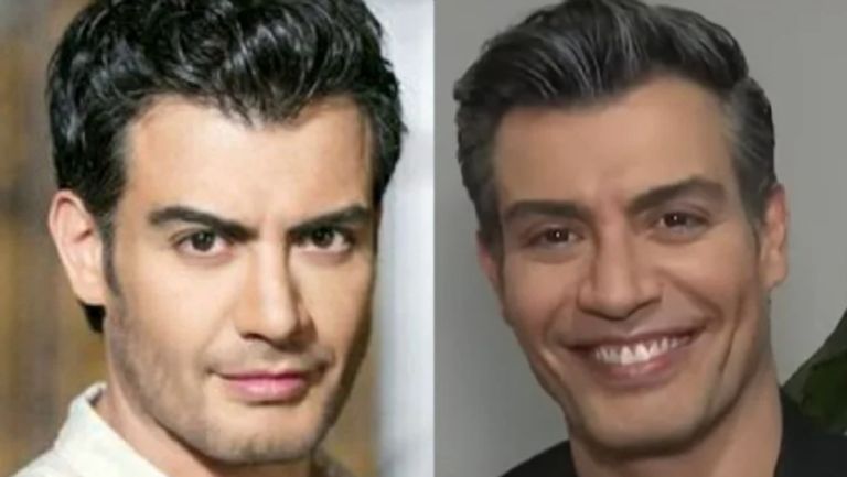 Andrés Palacios ha tenido un cambio físico