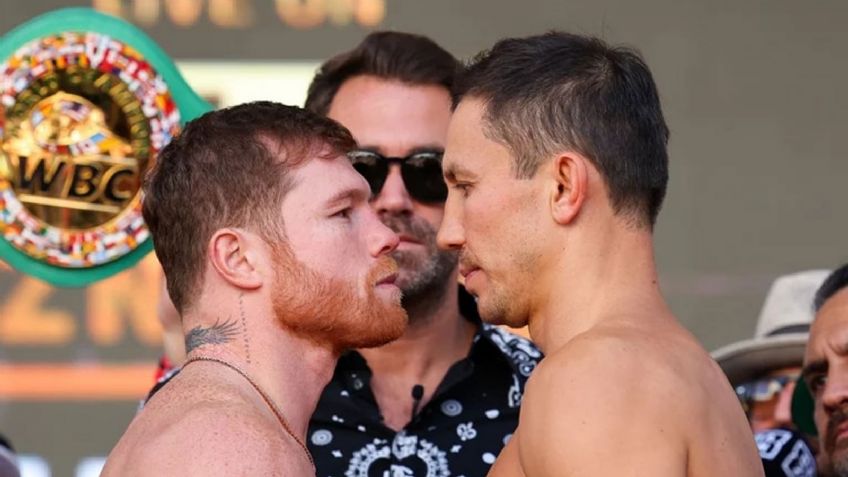 Todo listo para la trilogía Canelo-Golovkin; ambos boxeadores superan la báscula