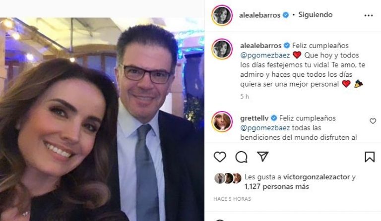 Alejandra Barros y José Gómez