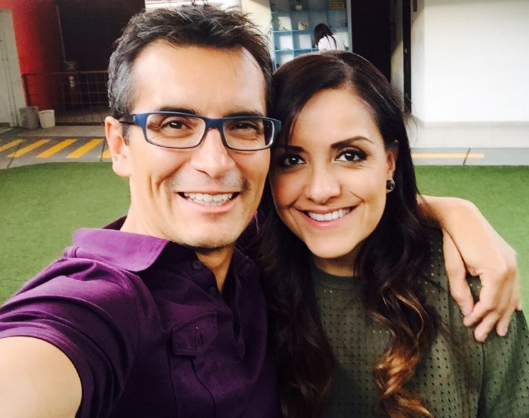 Sergio Sepúlveda y Laura Heredia