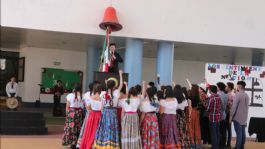 Foto que representa a Instituto Bella Vista de Ciudad Obregón celebra su gran fiesta mexicana