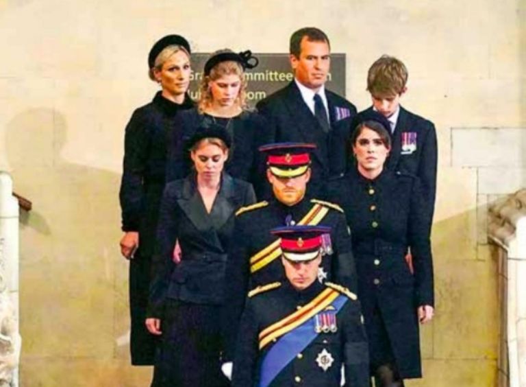 Nietos de la Reina Isabel II 
