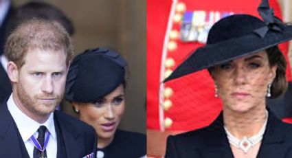 Afirman que Príncipe Harry estaría enamorado de Kate Middleton; Meghan Markle lo sabría