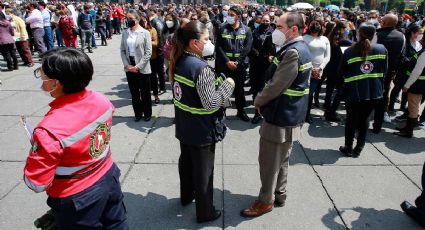 AMLO: Horas antes del Simulacro Nacional por el 19S, CNPC destaca la importancia de la prevención