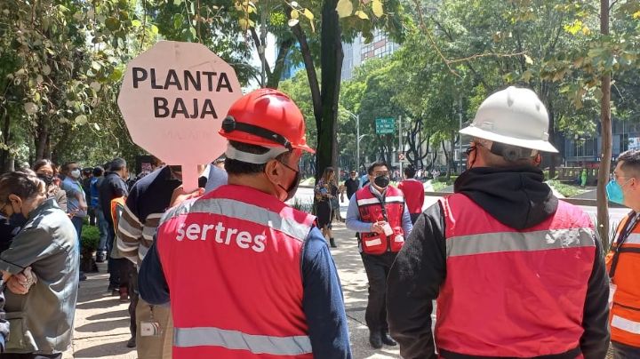 Todo un éxito el Simulacro Nacional en la CDMX; Miles de personas participaron