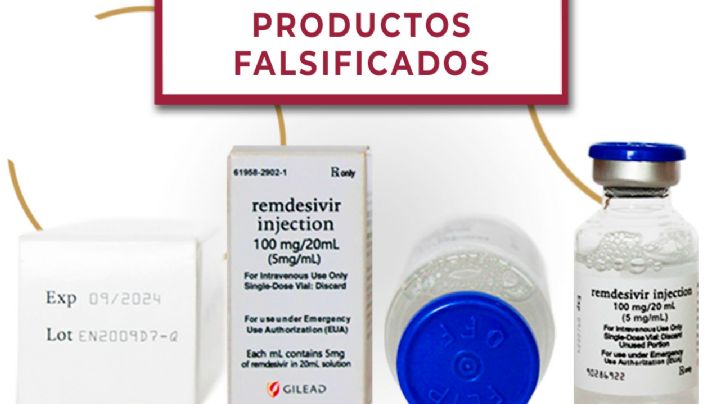 Atención: La Cofepris alerta por la distribución y falsificación del medicamento remdesivir