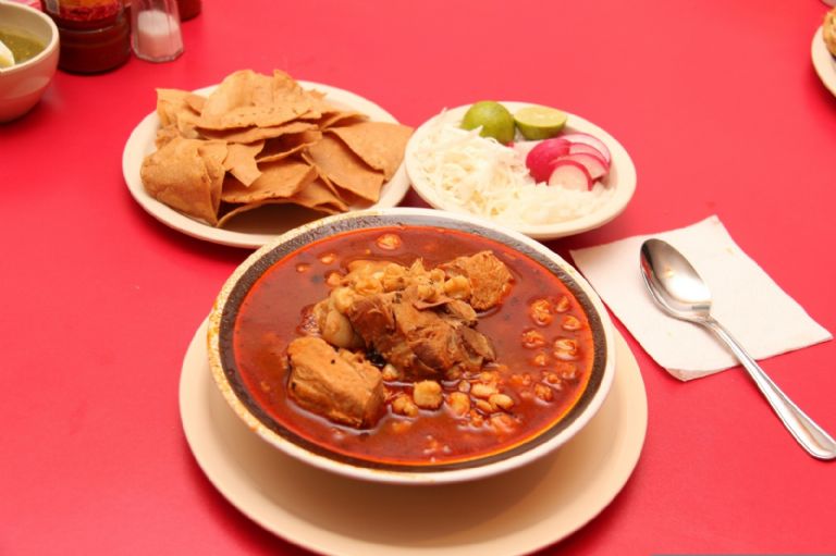 Pozole mexicano 