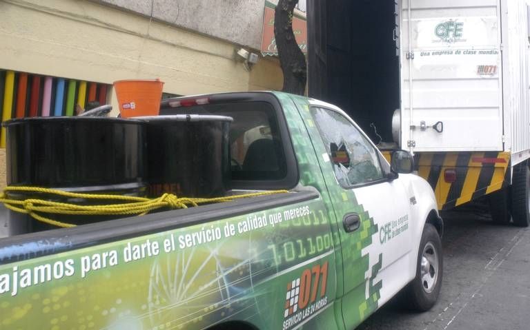 Vehículos rentados por la CFE