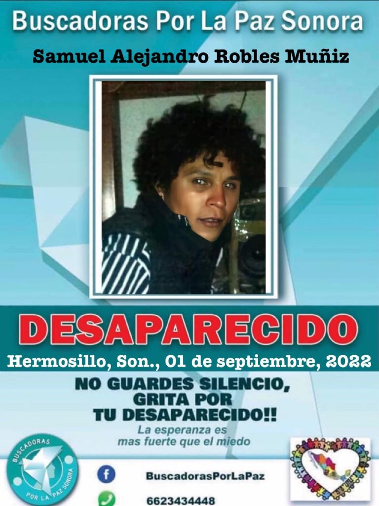 La ficha de Samuel Alejandro Robles Muñiz