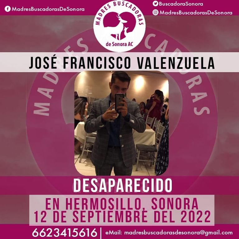 La ficha de José Francisco Valenzuela 