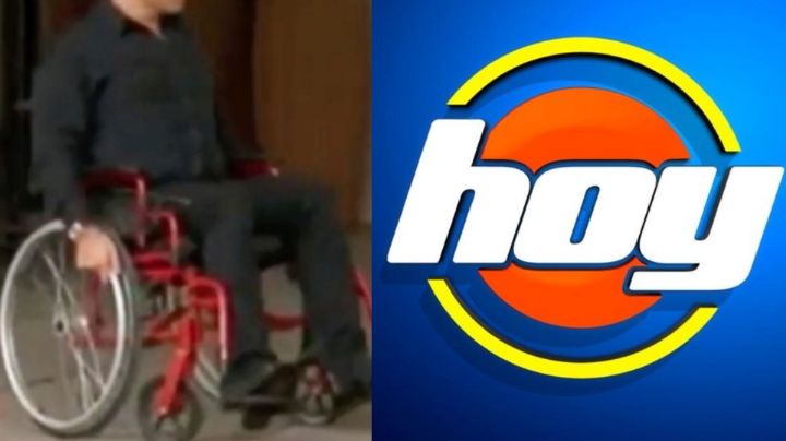 En silla de ruedas y ciego: Tras 30 años en Televisa y subir 20 kilos, galán reaparece en 'Hoy'