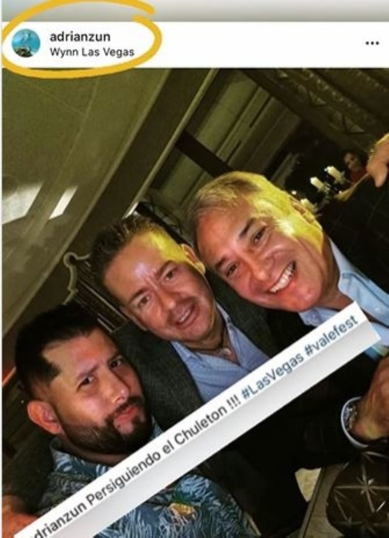 Juan José Chimal en Las Vegas