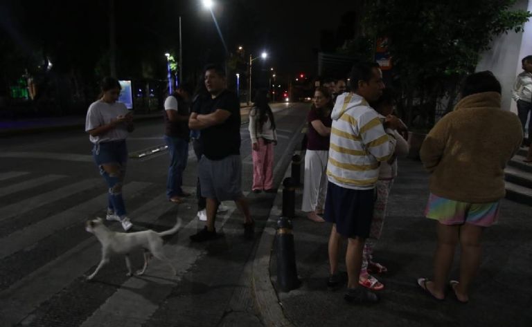 Sismo de 6.9 sacude el centro de México. Foto: Twitter