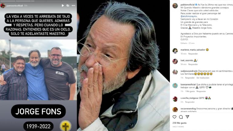 Pablo Montero y Juan despiden a Jorge