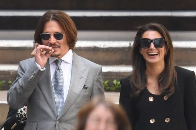 Johnny Depp y Joelle Rich