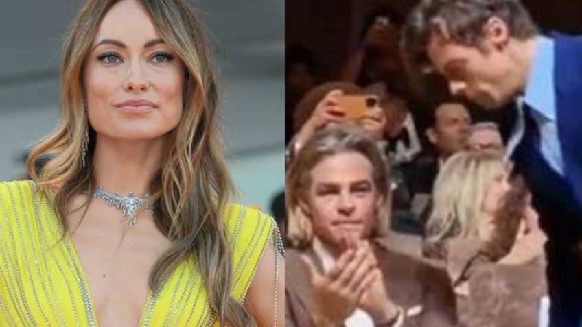 ¿Le escupió o no? Olivia Wilde da su postura sobre lo que ocurrió con Harry Styles y Chris Pine