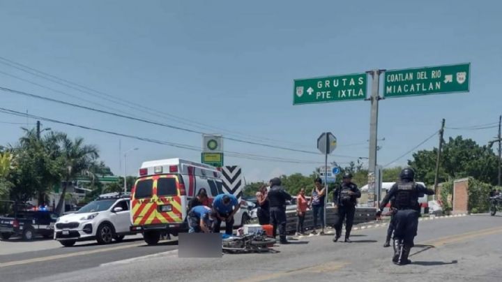 Repartidor de tortillas es ultimado balazos desconocidos al viajar en su motocicleta