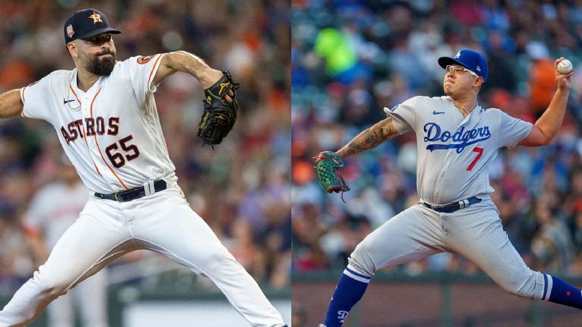 Nueva hazaña para Julio Urías y José Urquidy; igualan marca de histórica dupla mexicana