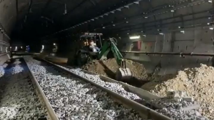 Reportan avances en los trabajos de reparación de L12 del Metro; terminarán en diciembre