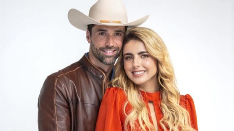 Michelle y Matías trabajaron juntos en La Herencia