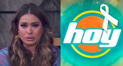 Luto en 'Hoy': Al borde del llanto, Galilea Montijo anuncia trágica muerte y estremece a Televisa