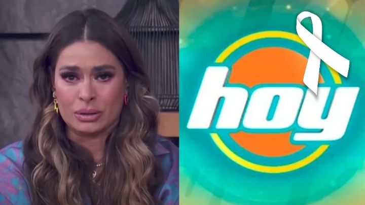 Luto en 'Hoy': Al borde del llanto, Galilea Montijo anuncia trágica muerte y estremece a Televisa