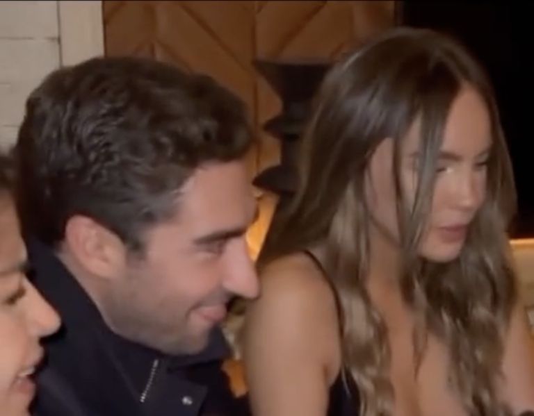 En la imagen, el supuesto nuevo novio de Belinda y la cantante. Foto: Internet