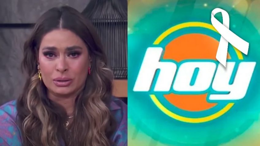 Luto en 'Hoy': Al borde del llanto, Galilea Montijo anuncia trágica muerte y estremece a Televisa