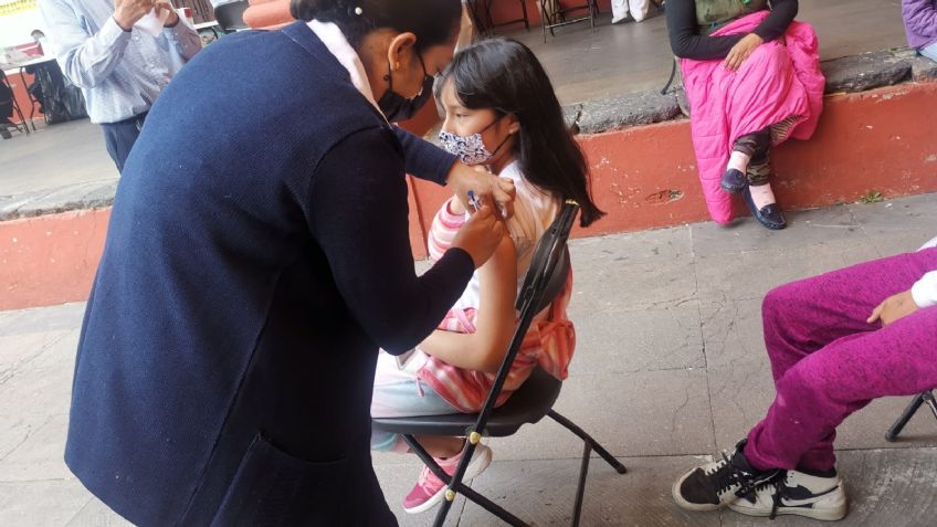 Hoy inició la Jornada de Vacunación en el Estado de México para menores y embarazadas
