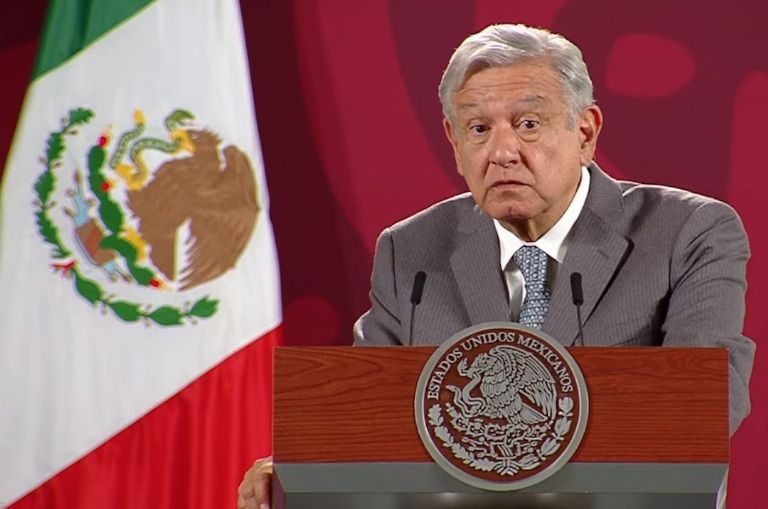 En la imagen, el presidente AMLO en conferencia de prensa. Foto: Gobierno de México