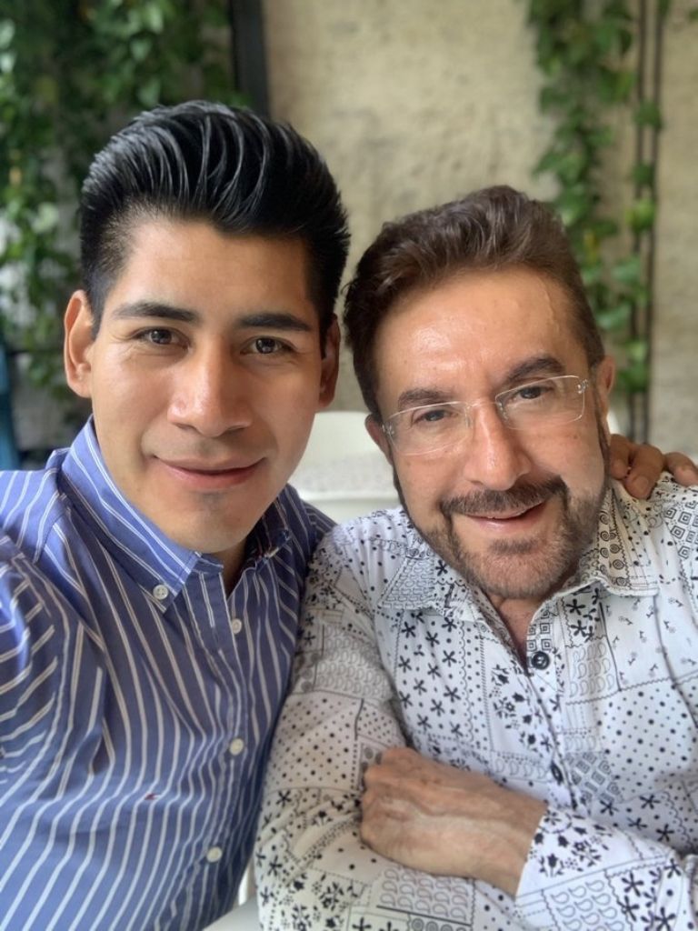 Maestro Gudinni y su novio, Edward