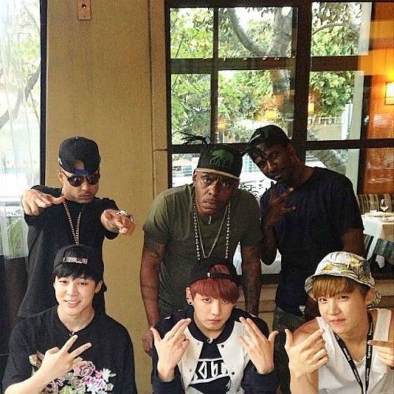 Coolio y BTS 