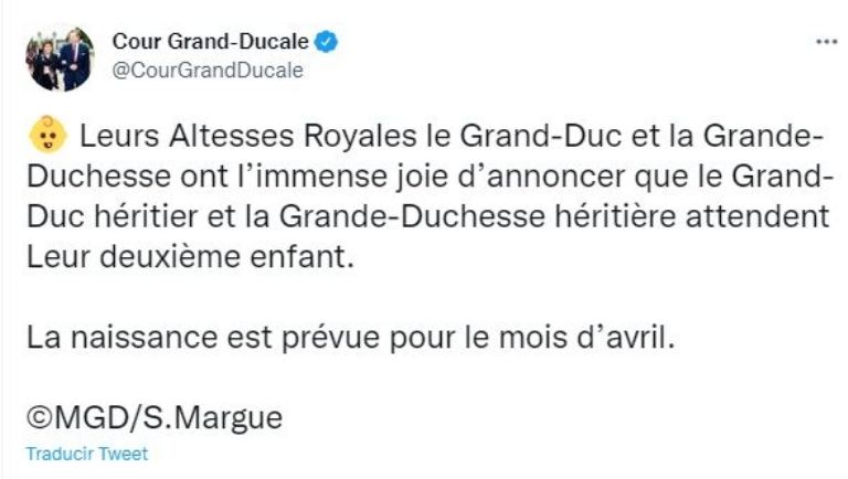 Tuit de Cour Grand Ducale