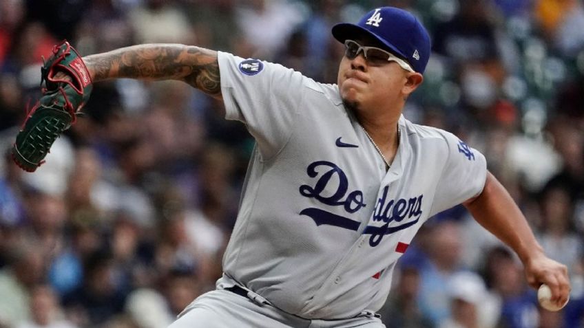MLB: Julio Urías tiene buena salida, pero se va sin decisión y se queda en 17 victorias