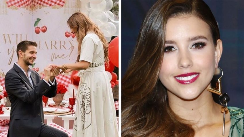 Suenan campanas de boda: Paulina Goto y Rodrigo Saval anuncian su compromiso; así es el anillo